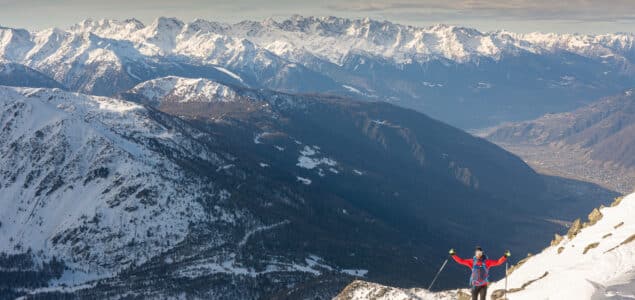 Cime di Grom (2770mslm) – Scialpinismo al Passo Mortirolo