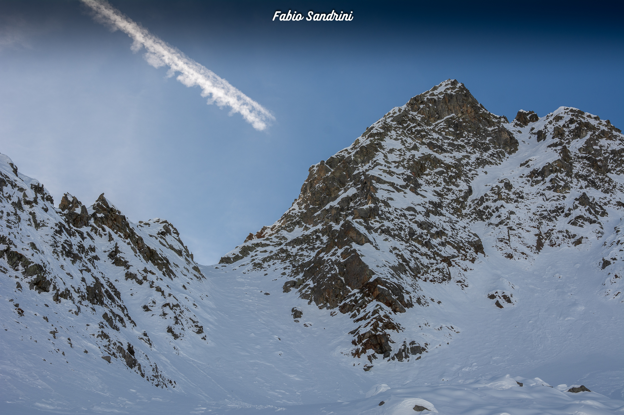 Punta Savordello (2922mslm) Canale E – Sci ripido in Val di Canè