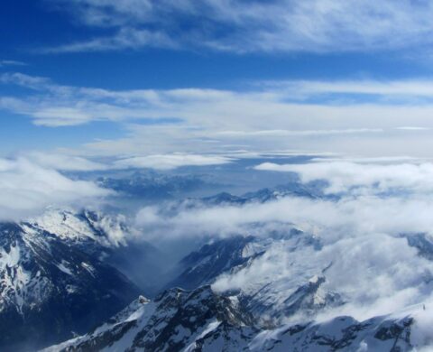 Monte Rosa Signalkuppe (4554mslm) Balmenhorn (4200mslm)
