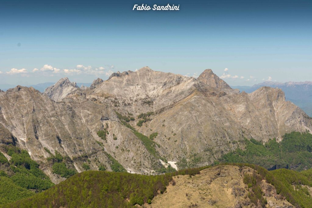Monte Sumbra - Via Normale da Vagli di Sotto