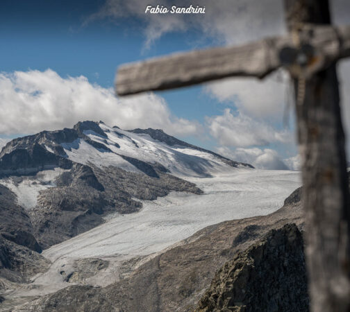 Cima Payer (3056m) e Corno Lagoscuro (3167m) da Passo Presena