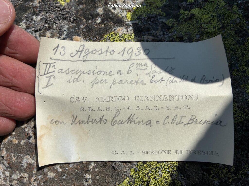 Spigolo NE Cima Lastè